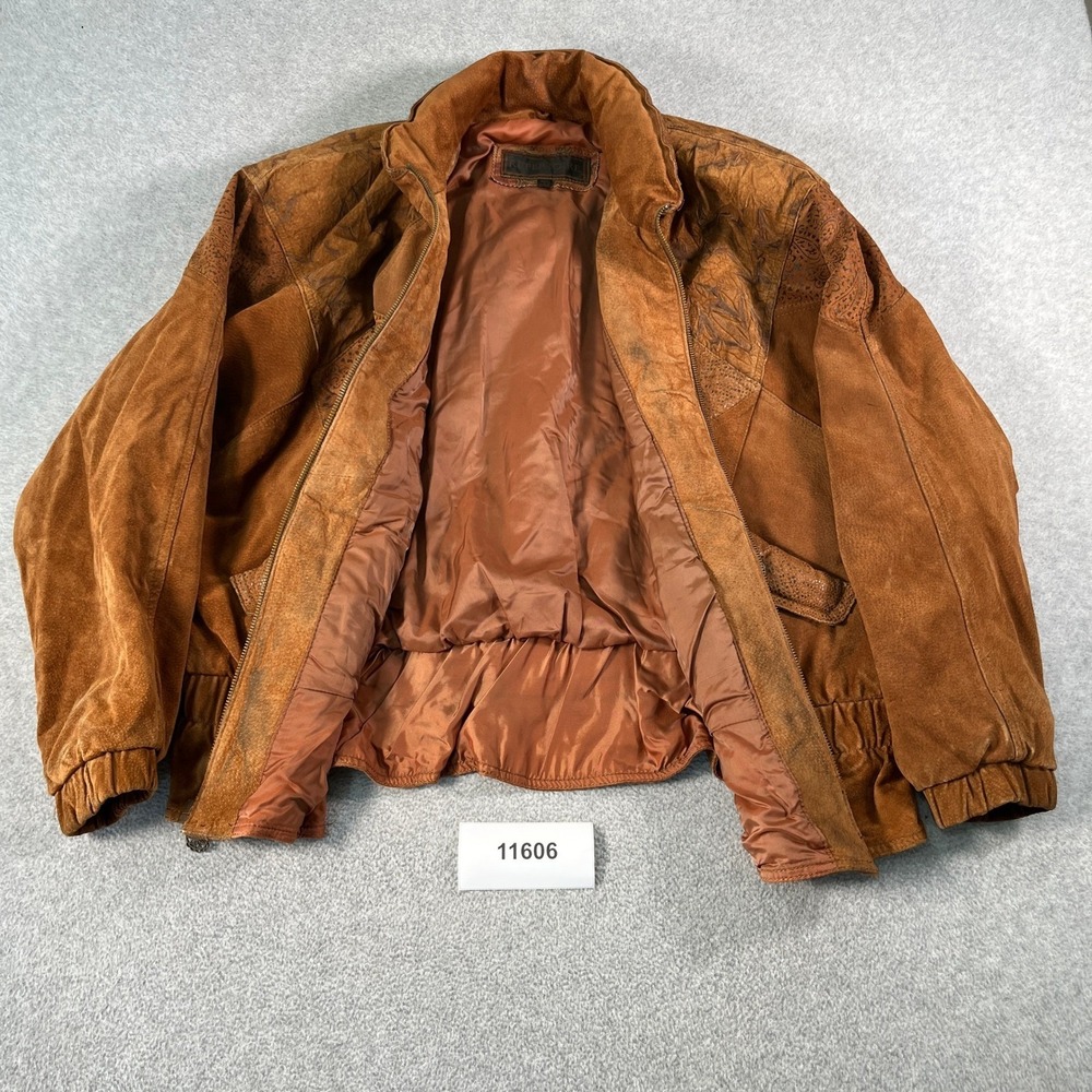 Brown Suede Bomber Jacket - Women's Suede Bomber